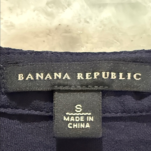 Banana Republic Dark Blue Women's Tank Top - Picture 2 of 4
